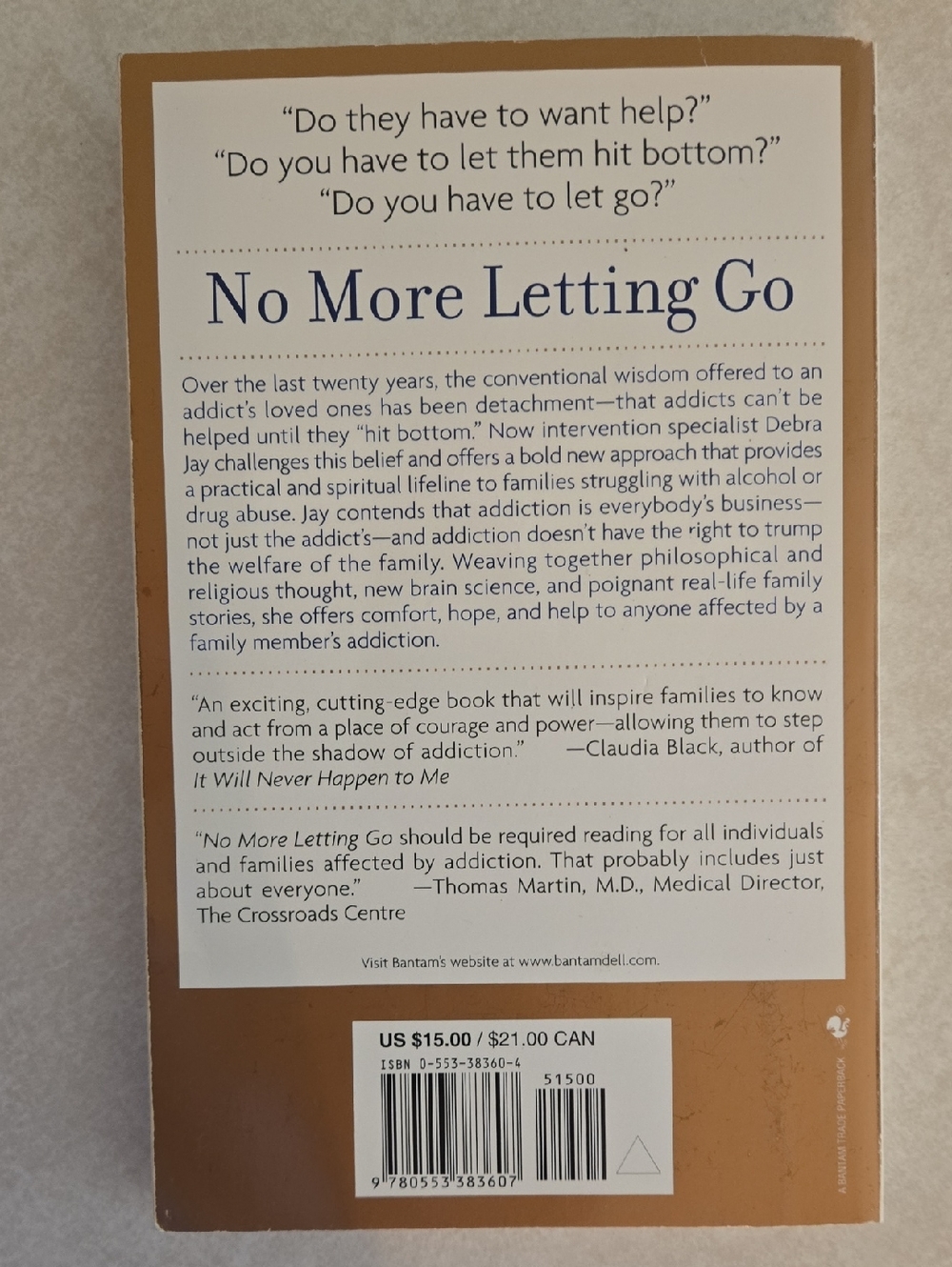 No More Letting Go- By Deborah Jay - Picture 4 of 4